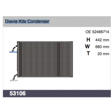 Oto Klima Kondenser 0224217 OR 659X431
